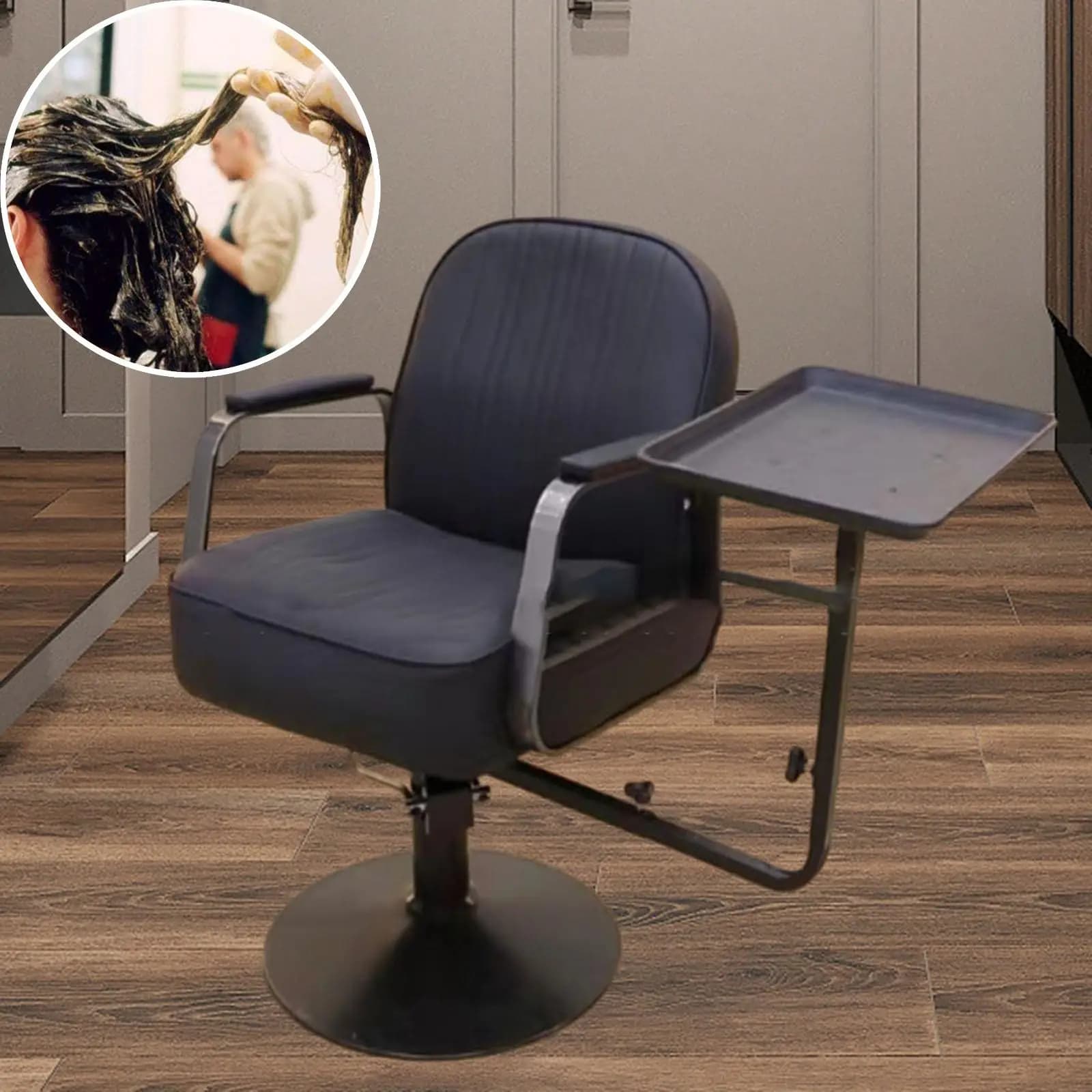 Designer chair tray Multipurpose salon chair accessory for coloring bowls Hairdresser Tools Hairdresser Hair care
