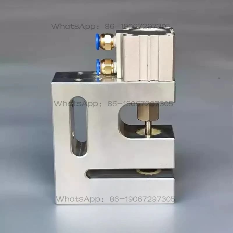 Round Bag Making Machine The Punching Machine is used for Pneumatic Plastic Bag Punching