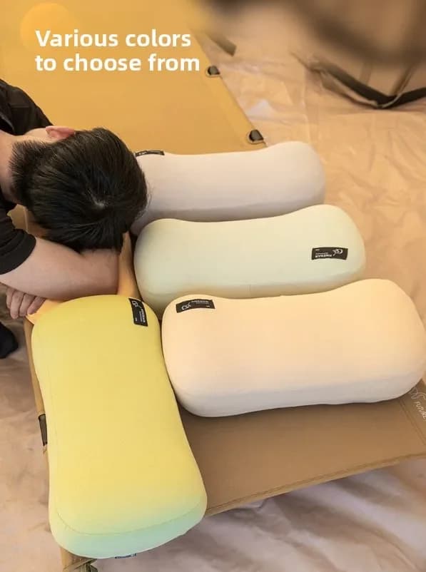 Cuscino da campeggio 2026 per esterni, in memory foam a lento ritorno, portatile, leggero, morbido, per viaggi, campeggio, ufficio, dormire