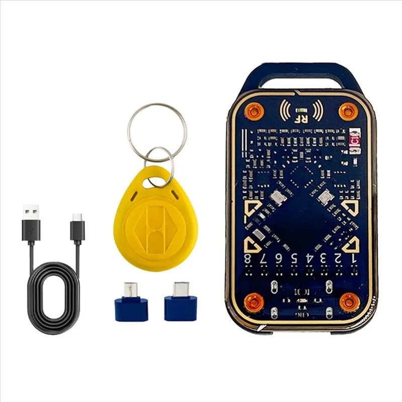 【Livraison Rapido】Restart Chameleon Ultra 5200 Portachiavi Lettore di chip intelligente RFID 125K 13,56M Duplicatore di decodifica NFC Smart Card Emul