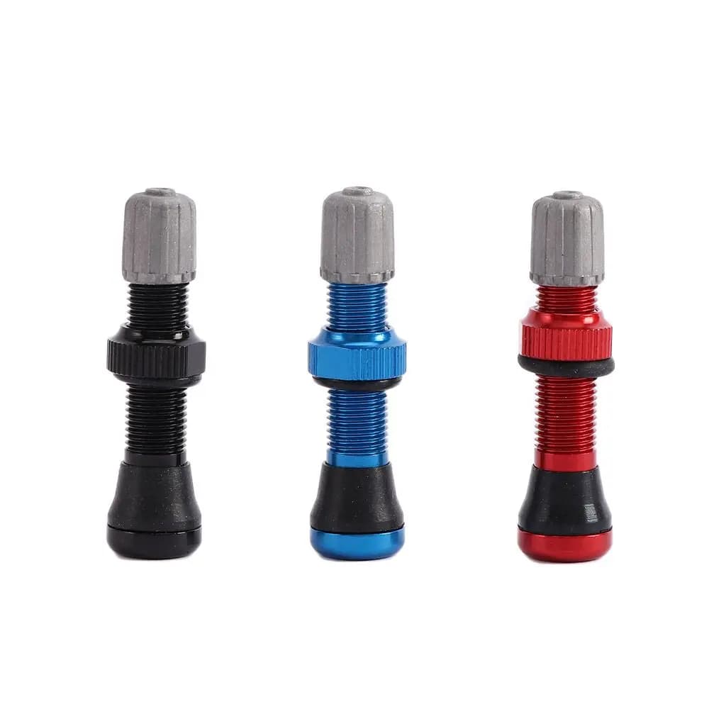 Bicicletta Mountain Bike Accessori per biciclette Cerchione Guarnizione per ruote Valvole per bici da 40 mm Valvole per pneumatici Tubeless Ugello per vuoto Valvola Schrader