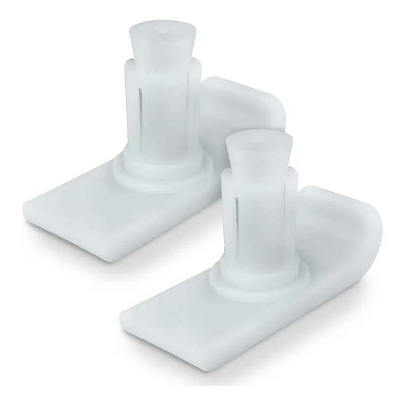 A33Z-2Pcs Walker Ski Glides Universal For Heavy Duty Tennis Ball Slide Accessories For Seniors Walker Slider Rubber Coaster