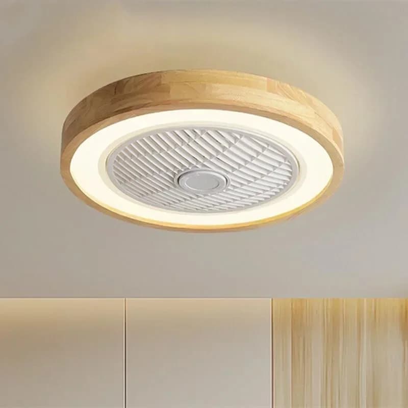 Japanese Style Ultra-thin Ceiling Light Solid Wood Master Bedroom Light Modern Minimalist Room Living Room LED Lighting Fixtures