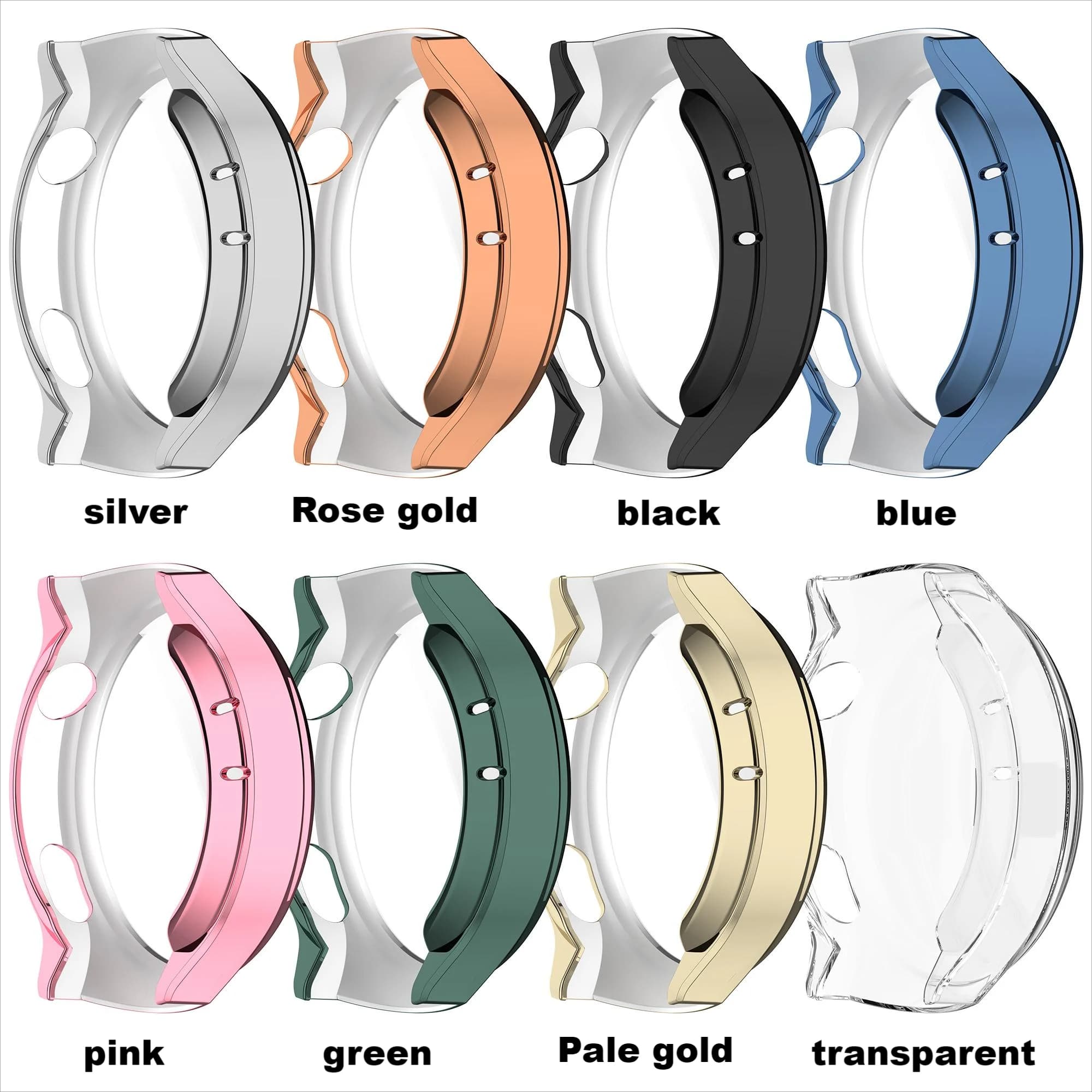 Guscio morbido in TPU a copertura totale per Huawei watch 4 Pro Proteggi schermo per custodia Huawei watch4 Accessori per orologi intelligenti