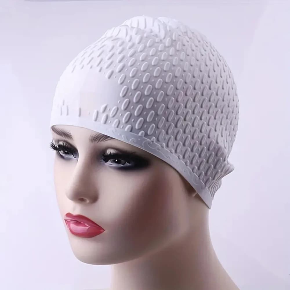 Large Silicone Portable Swimming Headphone, Soft, Waterproof, Colorful, For Diving Hat