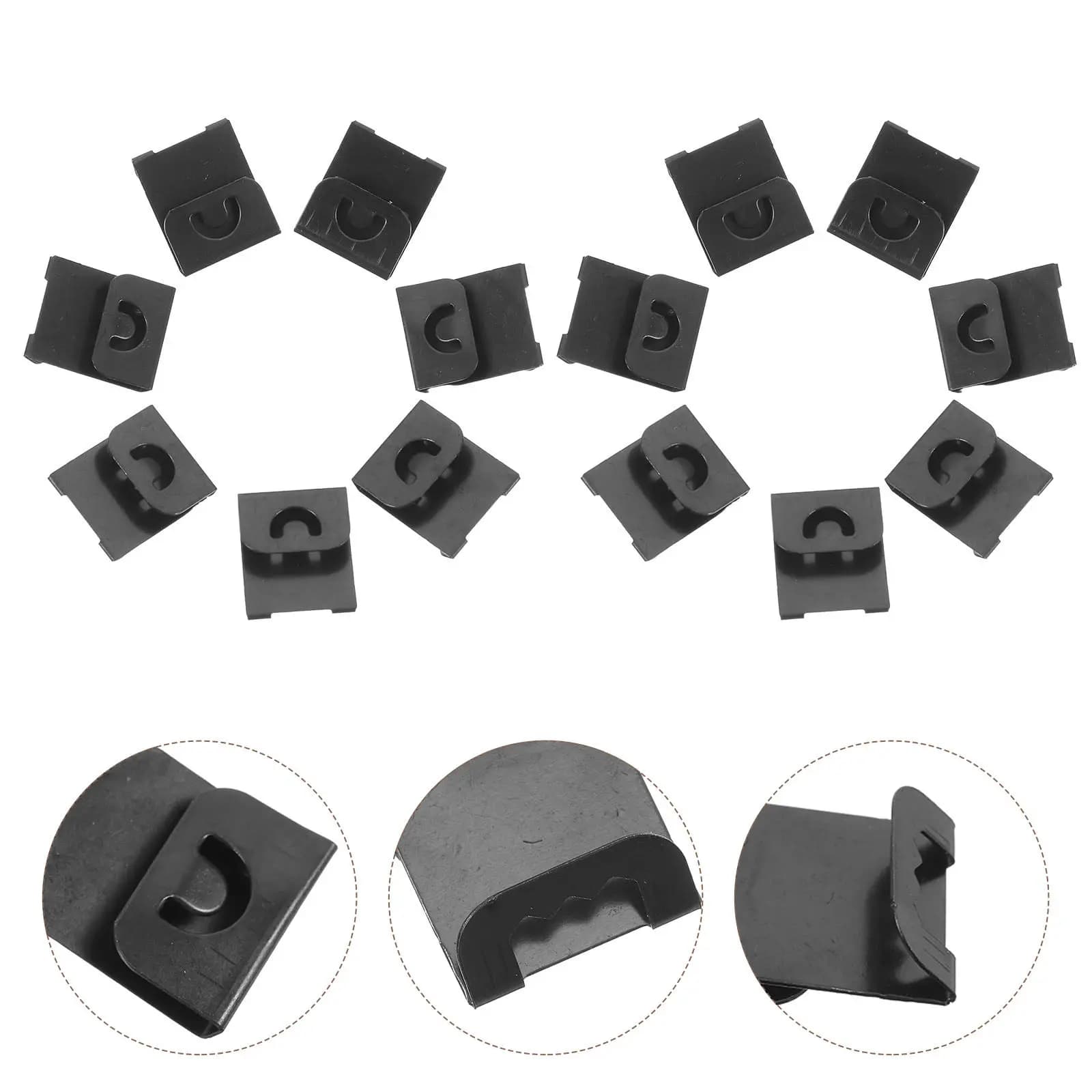 50Pcs Metal Photo Frame Hooks Invisible Hanging Clips for Picture Frames Posters Mirrors Keys Umbrellas No Wall Damage