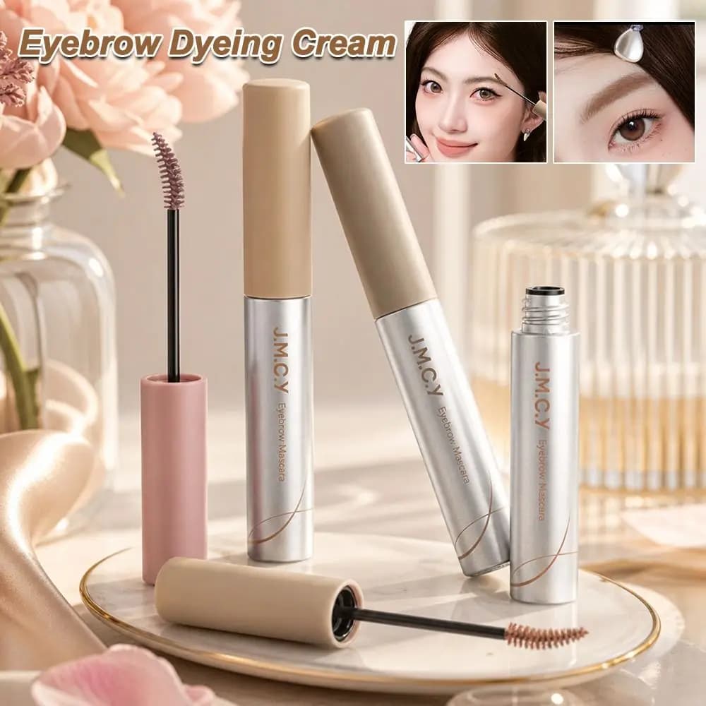 Makeup Mist Velvet Eyebrow Dyeing Cream Light Color Long Lasting Brow Tint Waterproof Non-Fading Eyebrow Mascara Womens Eyebrows