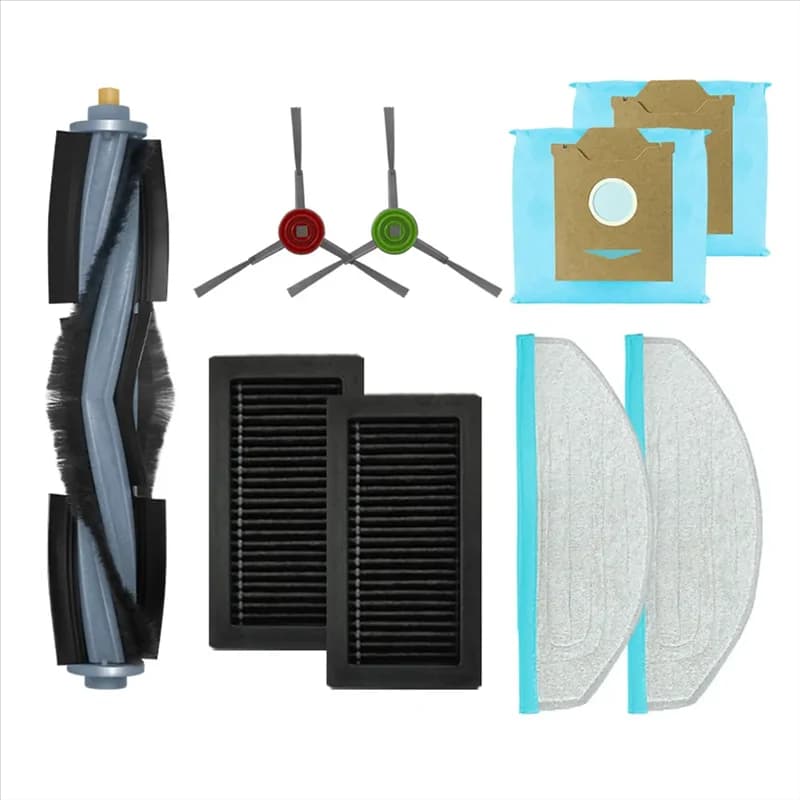 FGGS-For Yeedi Cube / Yeedi CC Dust Bag Main Side Brush Hepa Filter Mop Cloths Rag Robot Vacuum Cleaner Part Accessories