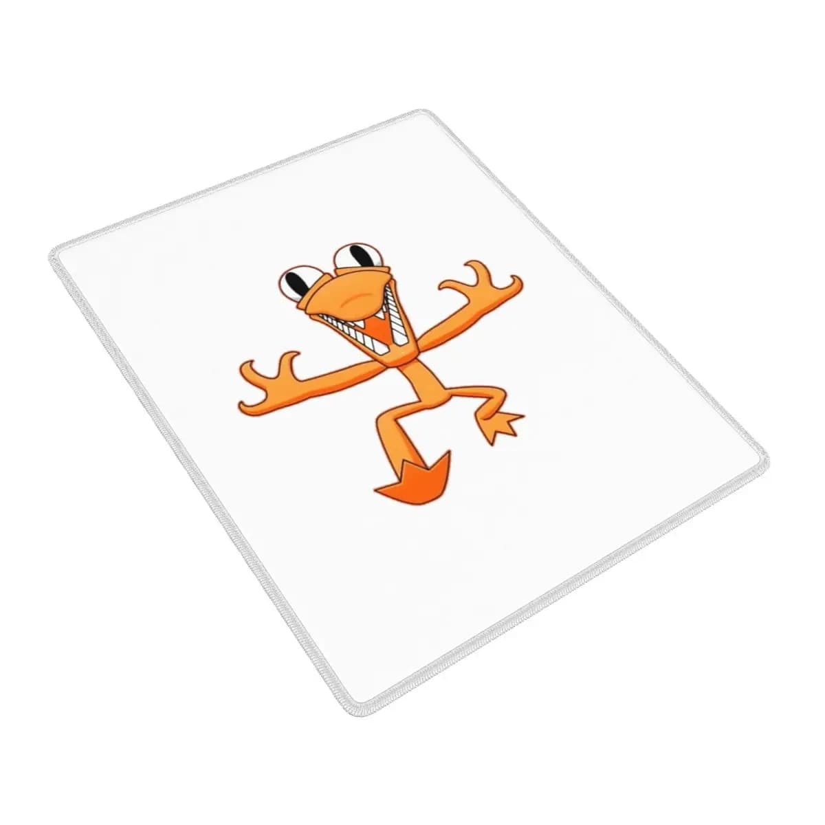 Tappetino per mouse Orange Rainbow Friend, tappetino per PC, laptop, tastiera, tappeto per computer, accessori da ufficio, tappetino da scrivania 7x9 pollici 22x18 cm