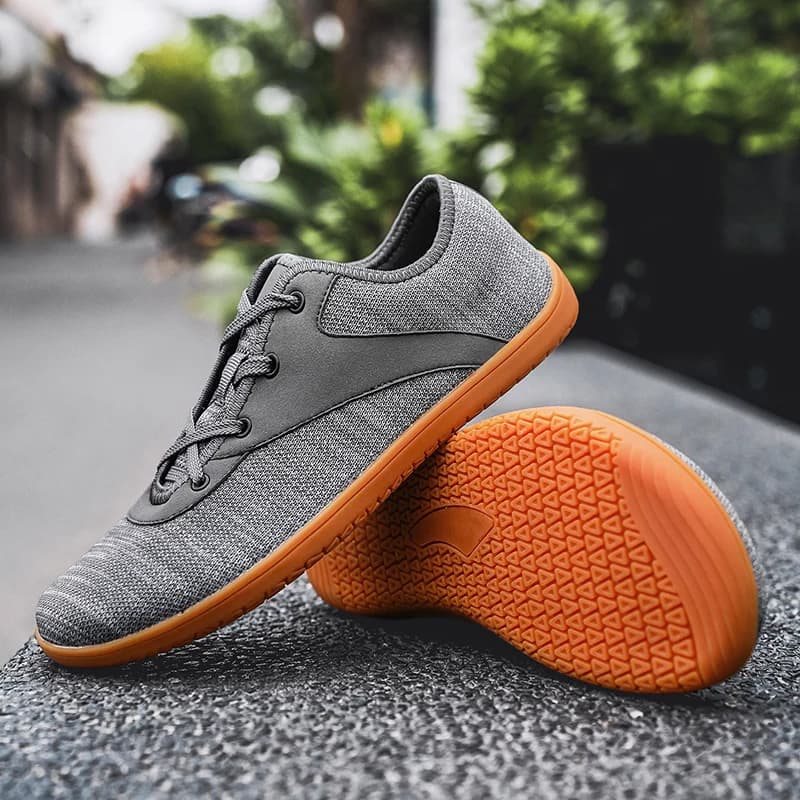 Men's casual racing shoes Men's non-slip outdoor sports shoes Men's lightweight shoes with laces, comfortable, soft and breathable