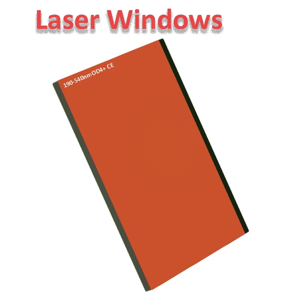 Scudo per la visualizzazione laser Finestra protettiva Policarbonato 532nm Cosmetico Industriale Incisione laser Taglio Saldatura Finestre di sicurezza