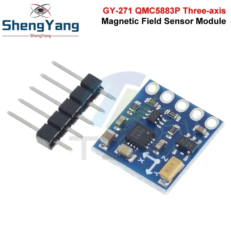 TZT GY-271 QMC5883P 3V-5V for Arduino IIC card