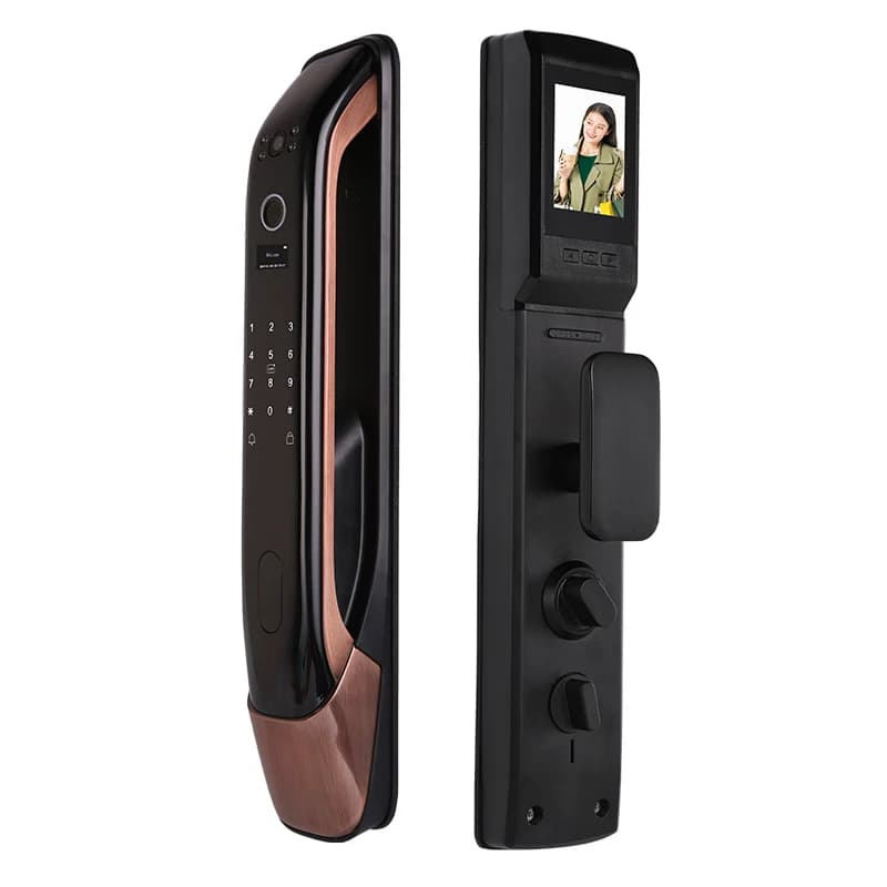 Serratura Digitale per Porta a Prezzo Competitivo con Impronta Digitale, App USmart Go, Tuya Smart WiFi e Telecamera