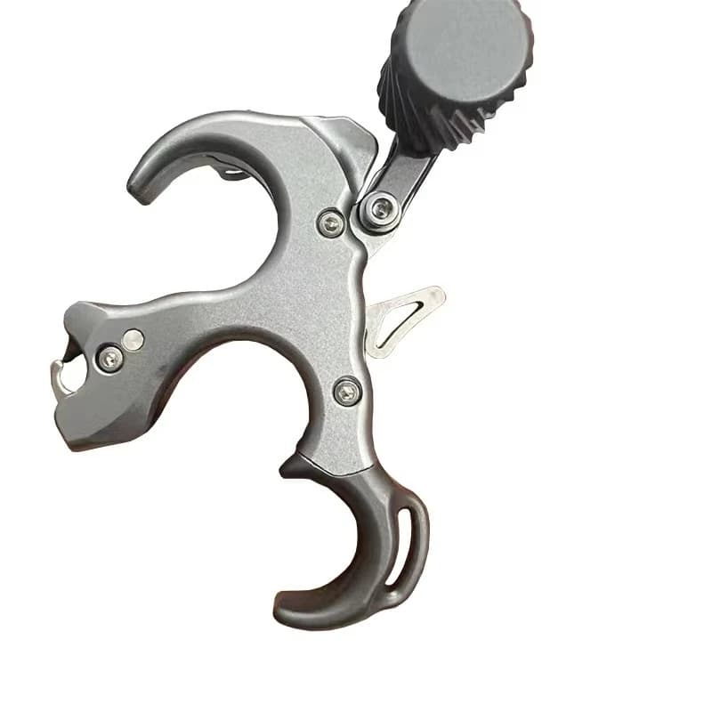 Adjustable Handheld 3 Finger Archery Release Aid Ergonomic Compound Bow Trigger For Target Shooting & Outdoor Hunting Practice