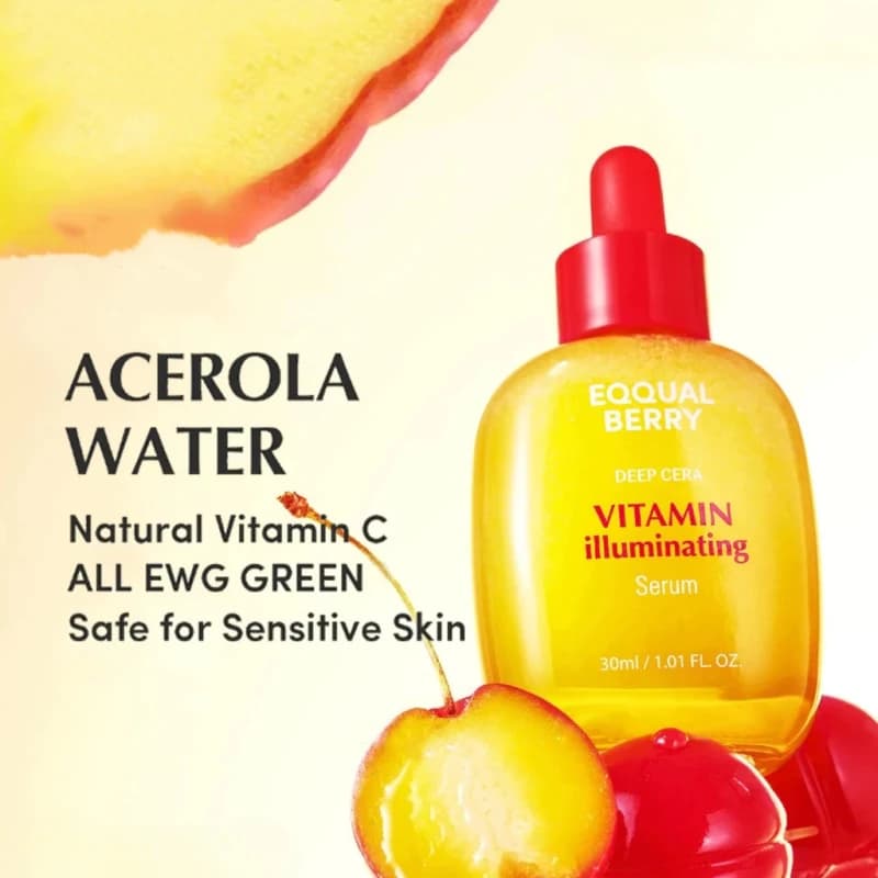Illuminating serum to Vitamin C, Niacinamide 4%, Siero Viso Schiarente with Hyaluronic Acid for Non Uniform Tone, Reduces Subtle Ruges 30ml