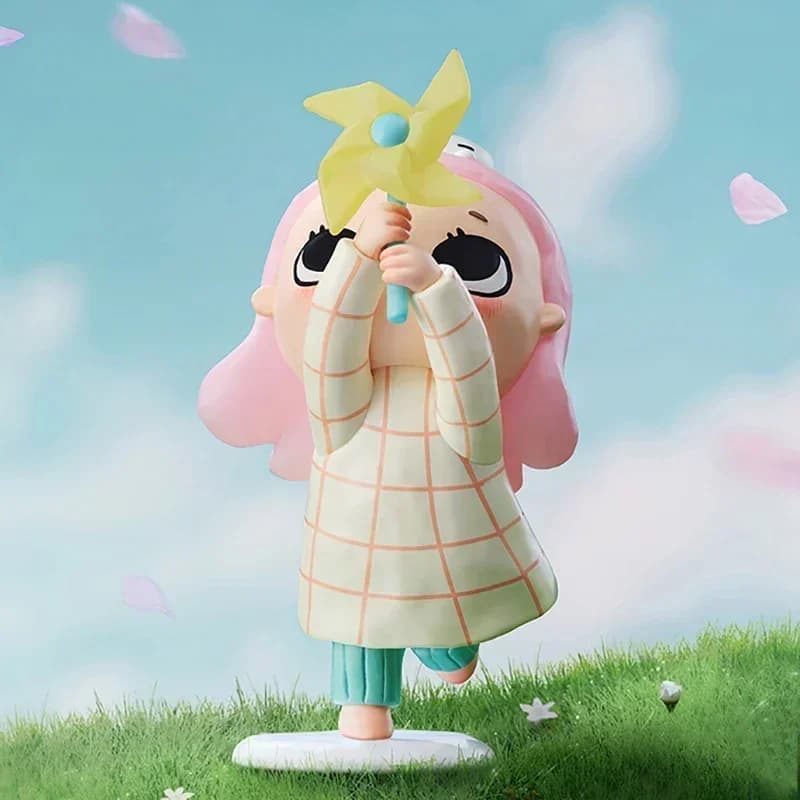 POP MART Nyota Growing Up By Your Way Series Scatola cieca Scatola misteriosa Caixa Sorpresa Ragazze Anime Figure Modello carino Regalo di compleanno