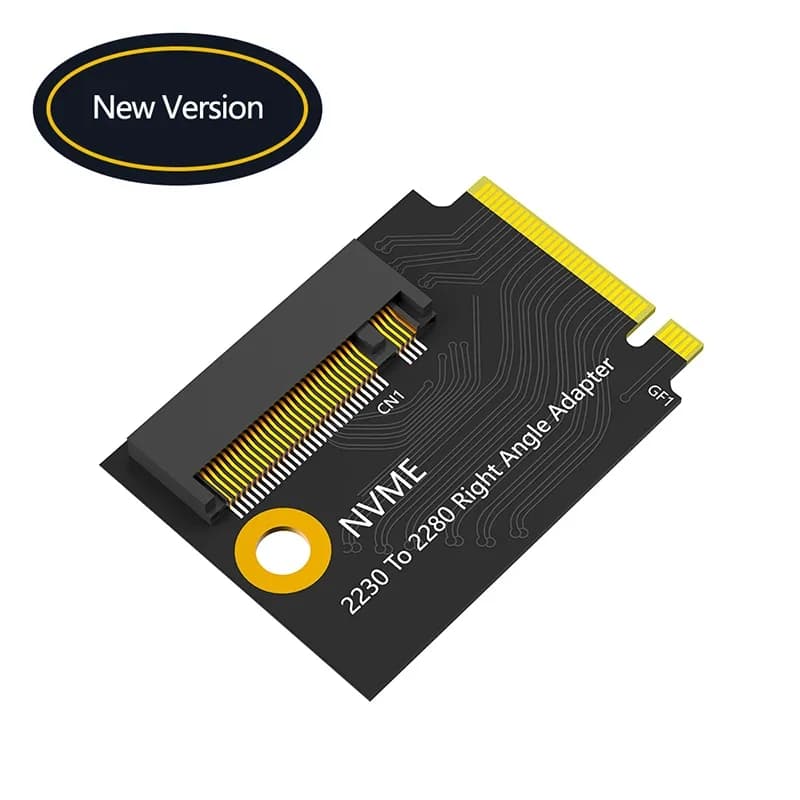 M2 SSD Adapter Converter Memory Card PCIE4.0 Transfer For Rog Ally 90° Transfercard Riser For RogAlly Handheld Board Accessories