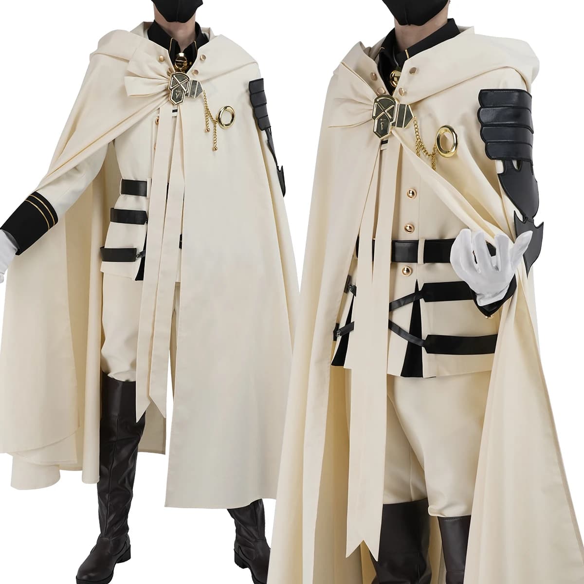 Costume Cosplay HOLOUN Mikaela Hyakuya Seraph Of The End Anime Convention Halloween Natale Mantello Giacca Pantaloni Camicia