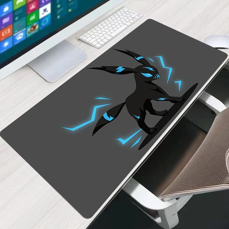 Tappetino per mouse 90x40 cm Pokemon Game Notebook Games MousePad Tappetino per tastiera con stampa HD Tappetino per mouse per giocatori e-sport Tappetino per mouse da gioco