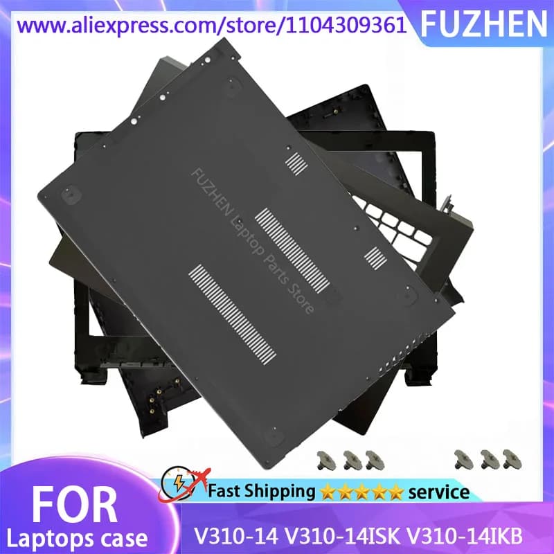 NEW Cover For V310-14 V310-14ISK V310-14IKB LCD Rear Cover/Front Frame/Palm Pad/Bottom Cover/hinge