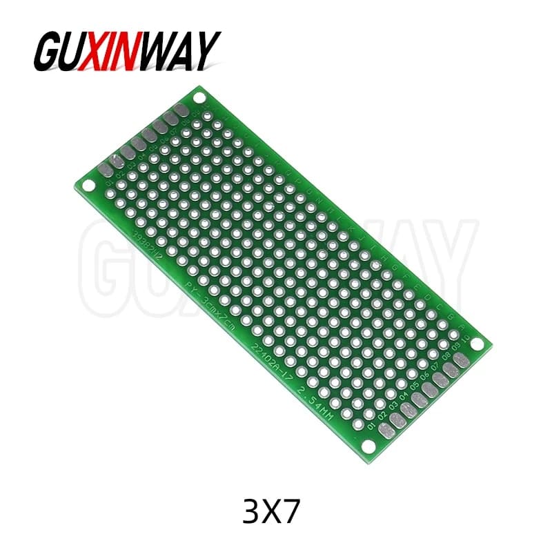 1 pcs For Arduino Kit DIY 2x8 3x7 4x6 5x7 6x8 7x8 7x9 8x12 9x15 Double Side Prototype Universal Circuit Printed PCB Board Protoboard