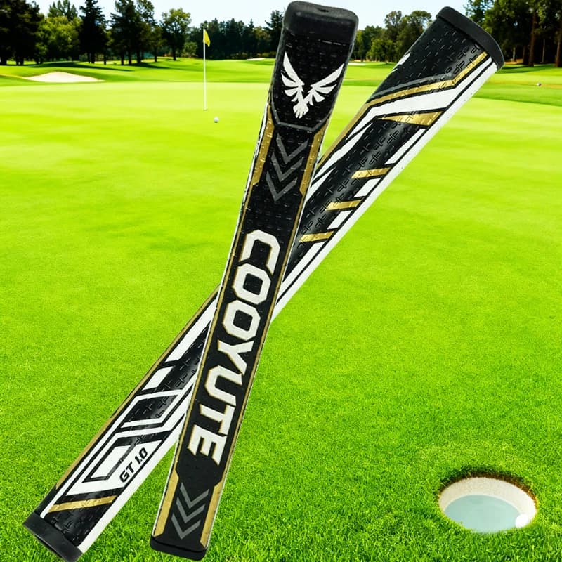 Golf Putter Grips Cooyute Golf Grips Stable Type Clubs Grip Oversized Ultra-Light Non-Slip Wear-Resistant Grips 1.0/2.0