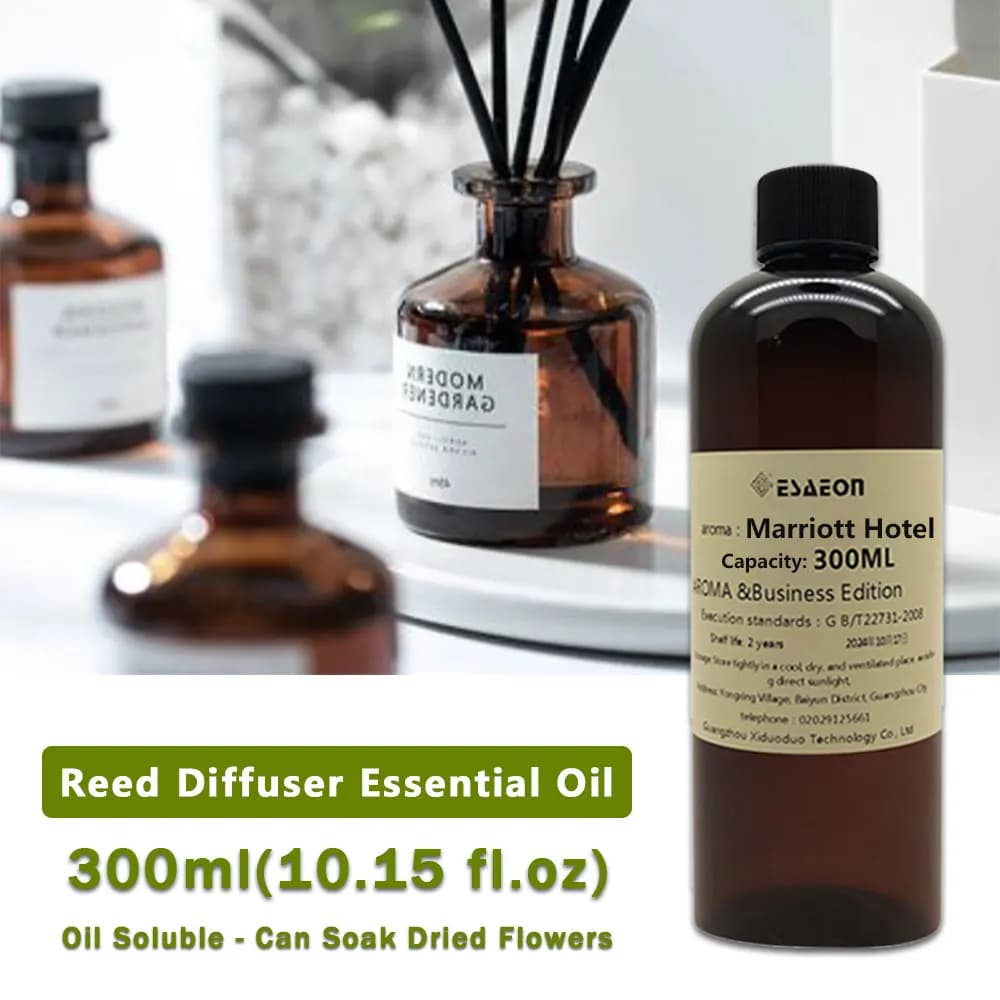 ESAEON 300ml (10.15 fl.oz) Oli Essenziali Marriott Hotel/Shangri-La - Per Diffusori a Bastoncini, Macchine Aromatiche e Tutti i Diffusori Senza Acqua