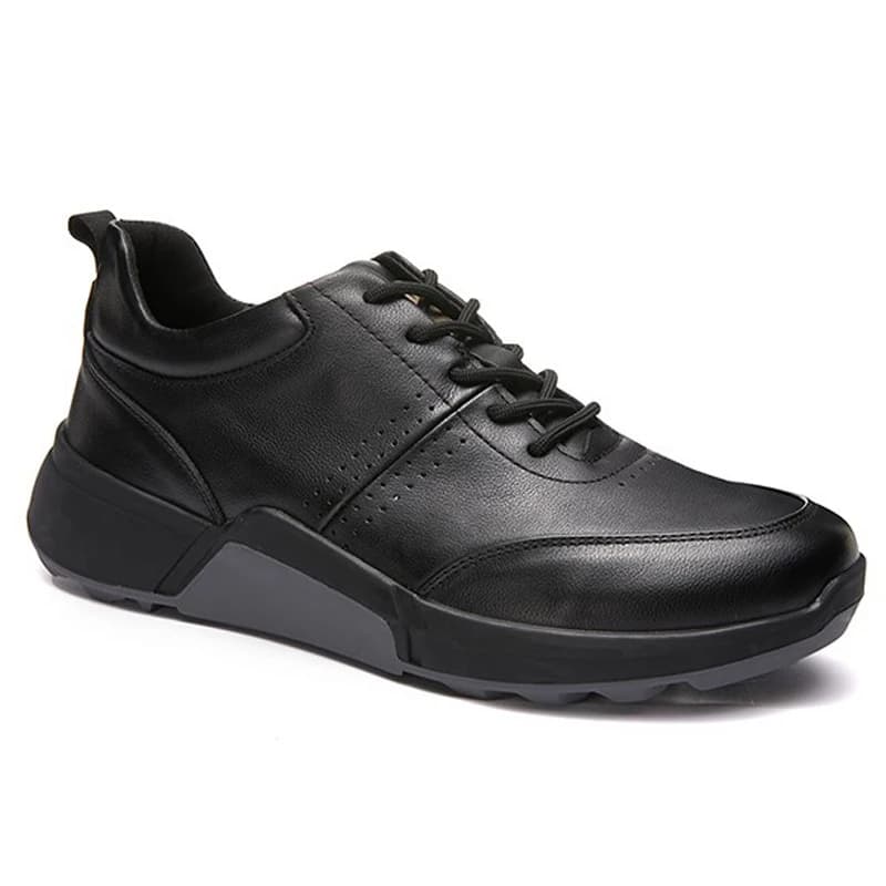 Scarpe in vera pelle di vera mucca da uomo mocassini da passeggio morbidi di lusso per il tempo libero trekking sport sneakers alla moda scarpe da jogging in pelle chic