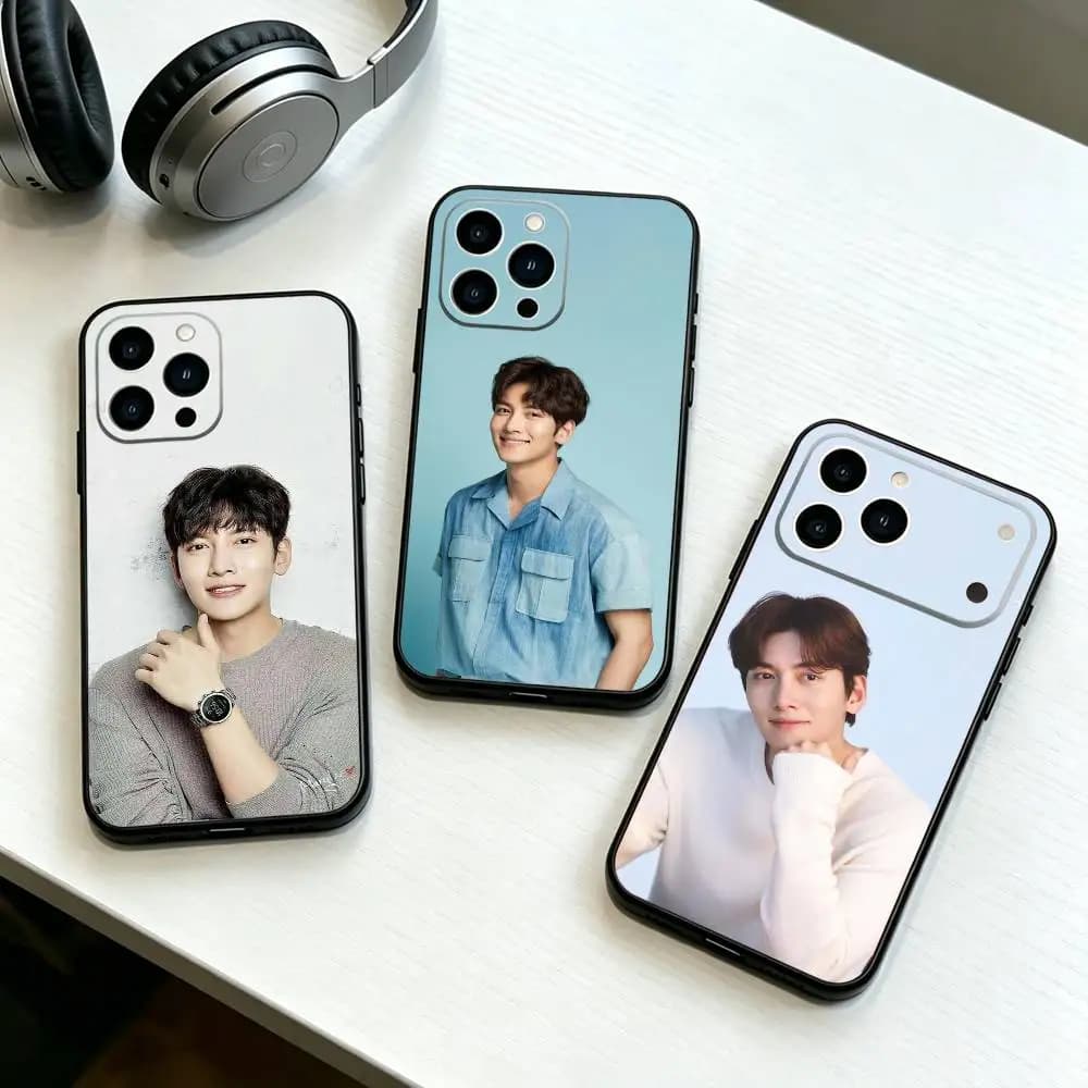 Ji Chang-Wook Heartthrob-S Phone Case For iPhone 17, 16,15,14,13,12,11 Plus,Pro Max, Others Soft Black Cover Gift