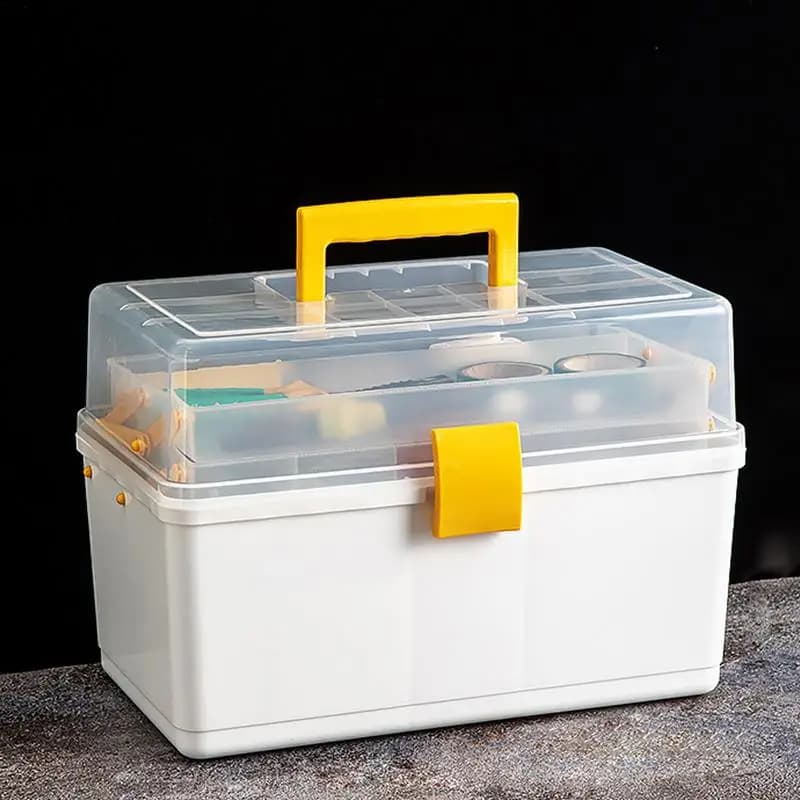 Scatole portaoggetti per la pesca Minnow Squid Jig Contenitore per esche rigide Sea Egi Box Organizzatore in plastica Custodia per attrezzi per esche Attrezzatura da pesca