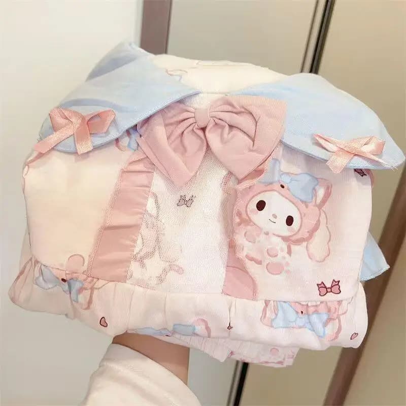 Set Pigiama My Melody Estate 2026, Nuovo Completo Donna con Maniche Corte e Pantaloncini, Abbigliamento da Casa Carino e Dolce per Ragazze