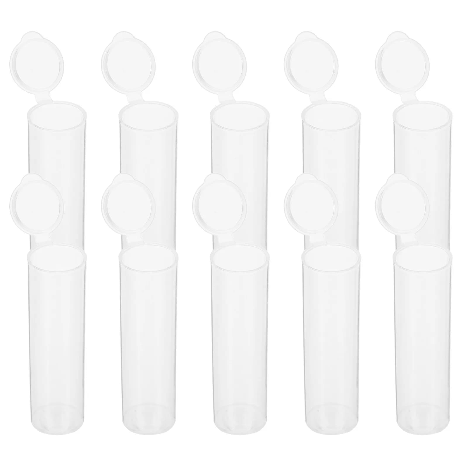 10Pcs Plastic Wipes Packaging Barrels Refillable Travel Wipes Dispenser Tubes for Home Outdoor Use Wipe Box Towel Packaging Jars