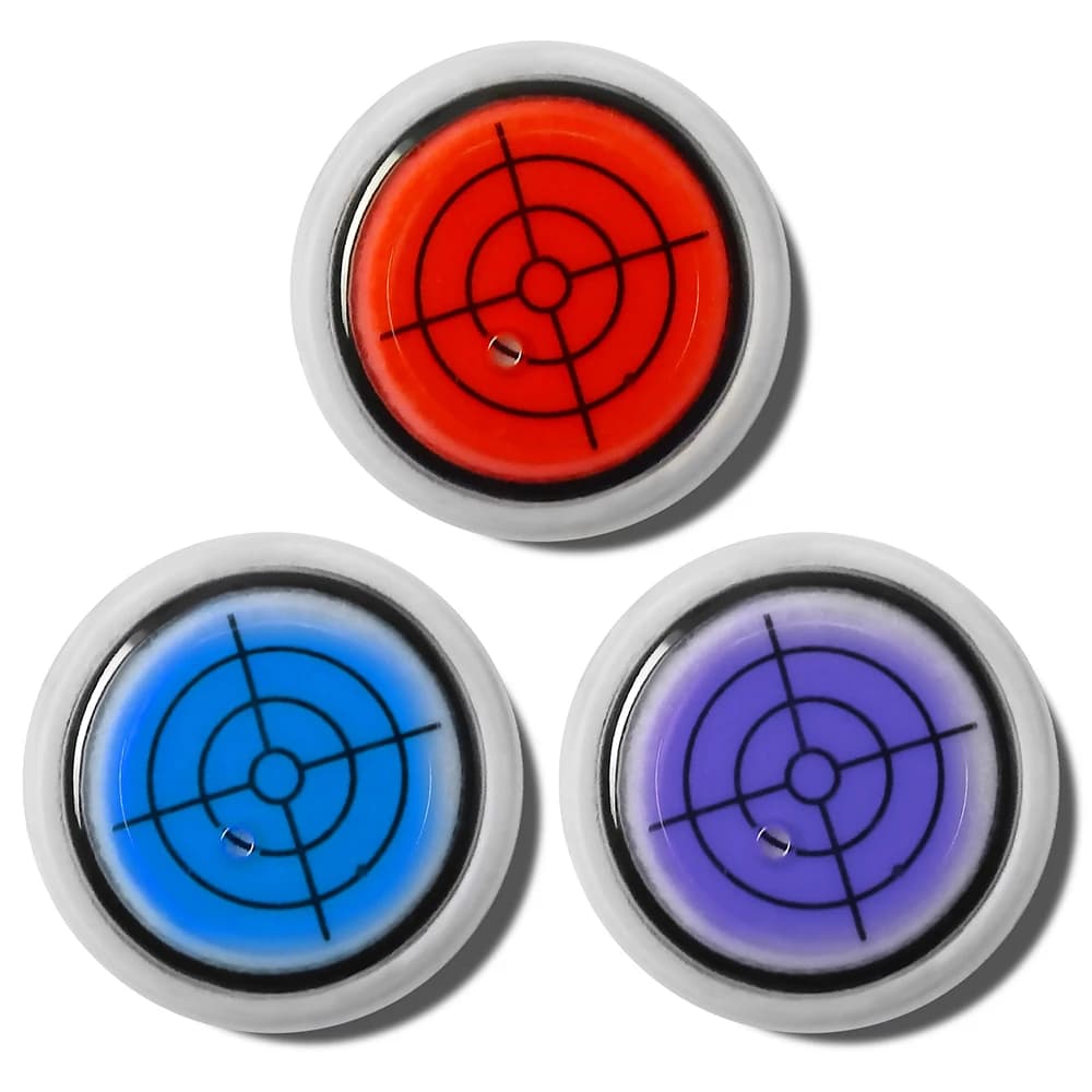 Accessori per il golf: Clip per cappello da golf, Marcatore di palla per putting con indicatore di pendenza, Marcatore di livello per golf, Clip per cappello da golf con indicatore di livello