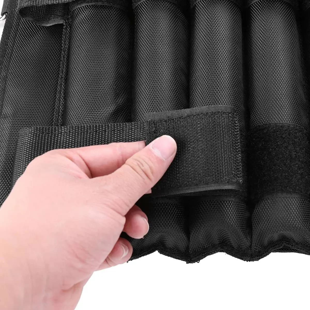 ABJV Weighted vest with loading Adjustable weight training jacket Sandwear Boxing Fitness (excluding steel plates)