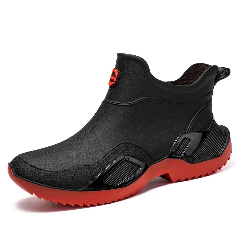 Nuovi Stivali da Pioggia per Uomo e Donna, Stivali da Lavoro alla Moda, Scarpe Casual Alte da Coppia per Primavera e Autunno