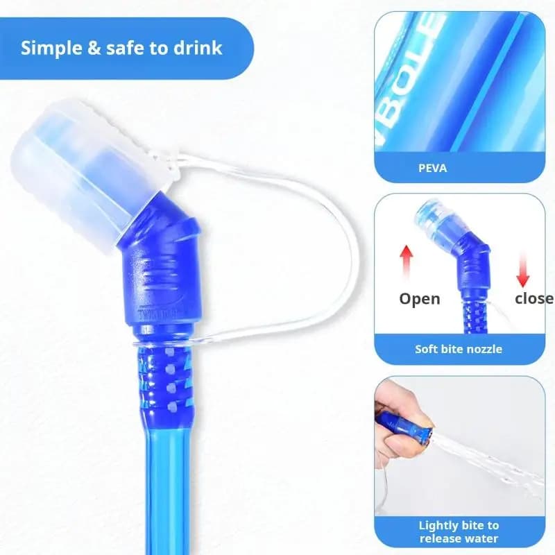 R6FE Water Reservoir Hydrates Pack Storage Bag Portable Leakproof Drinking for Outdoor Hiking Camping Enduring