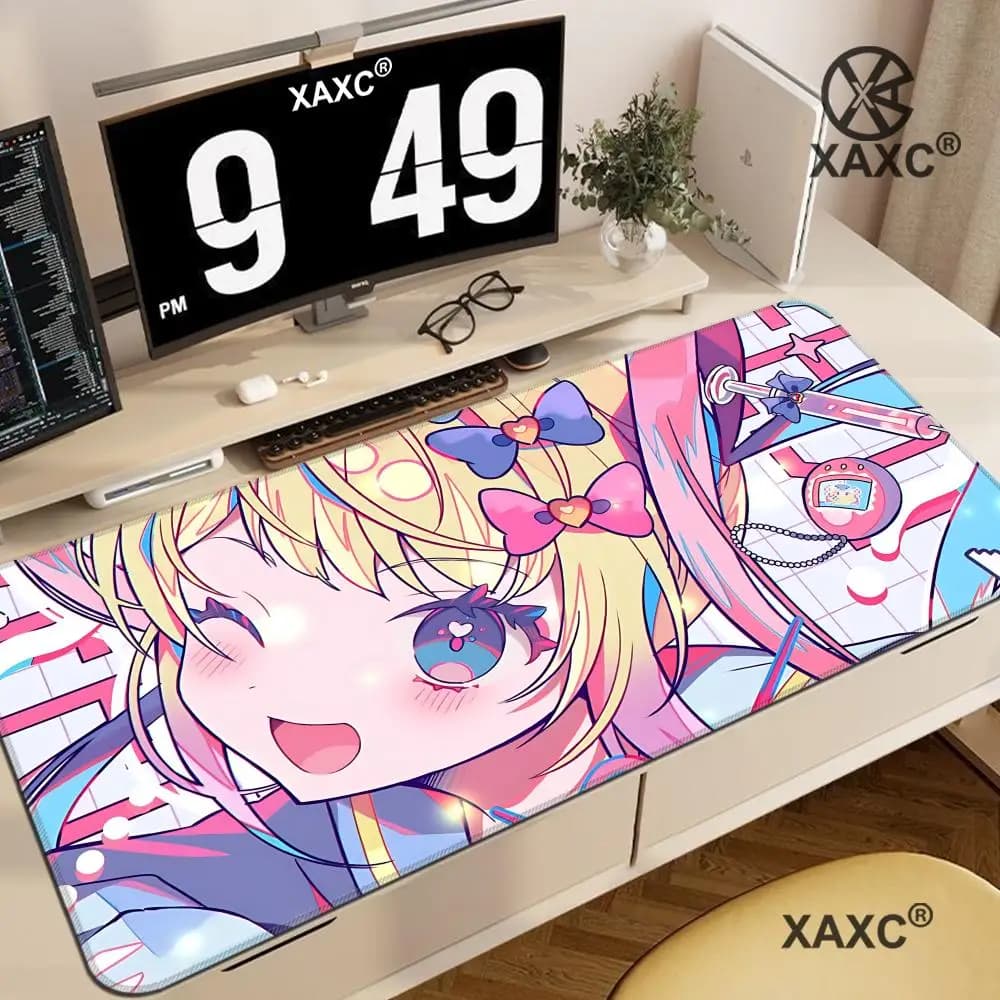 Needy Girl Overdose Mouse Pad Gamer 900x400 Desk Mat XXL Large Mousepad Compute Deskpad Art Gaming Mats Speed Company Pad