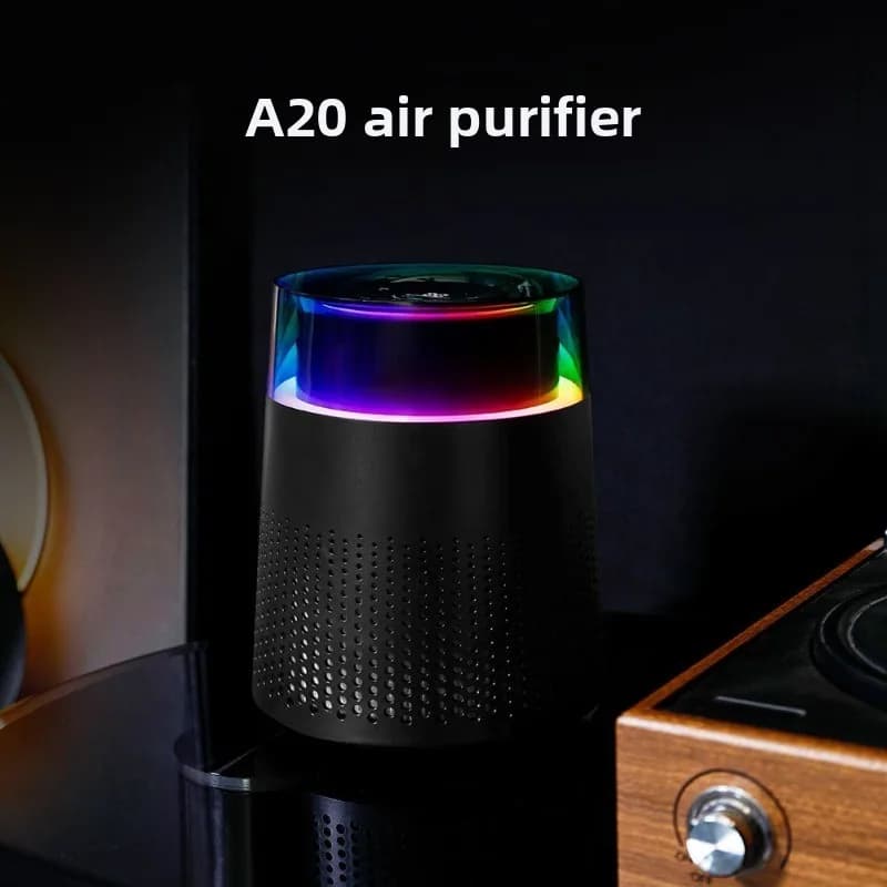 Air purifier formaldehyde removal household desktop indoor smoke smell deodorization purification bacteria removal negative ion