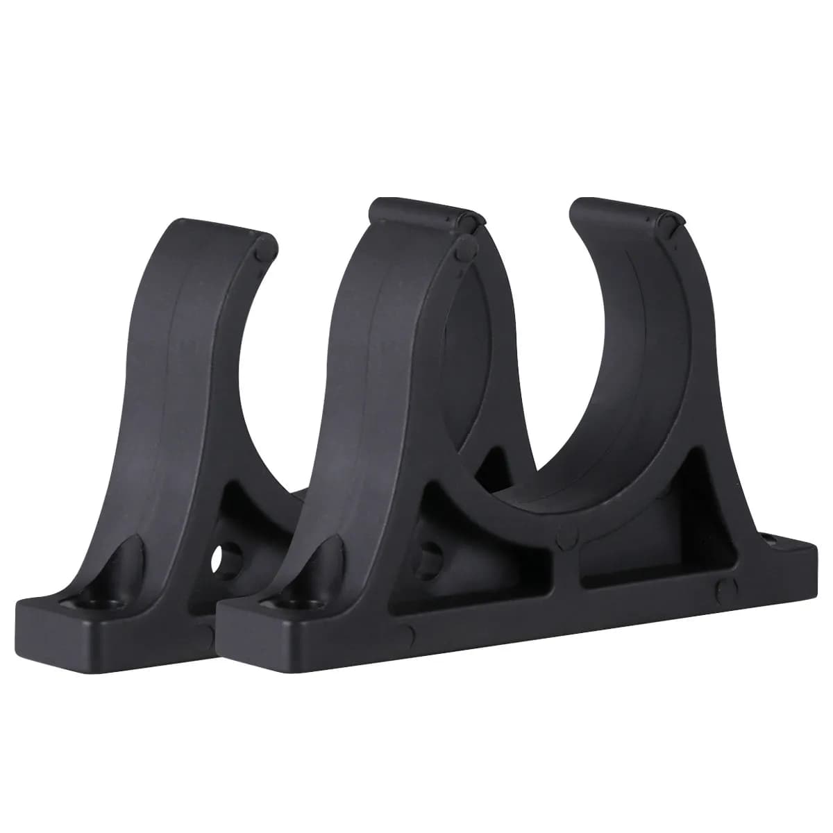 2Pcs Sturdy Paddle Holder Clip for Kayak and Boat Easy Screw Installation Strong Grip Non-Slip Paddle Clip Holder for Outdoor
