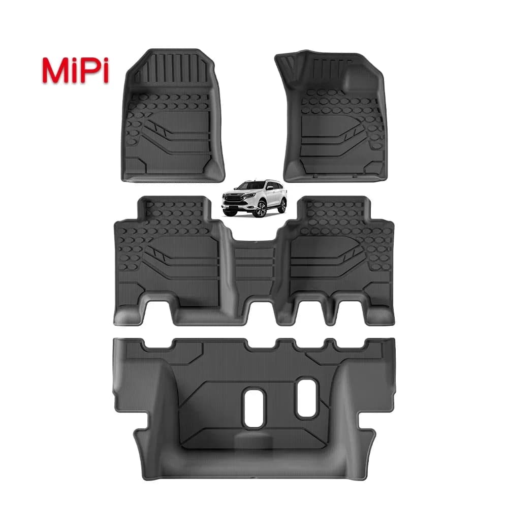 TPE 3D Hot Sale Custom Car Mat RHD Waterproof Anti-slip Car Car Mat for Isuzu MU-X 2021-2024