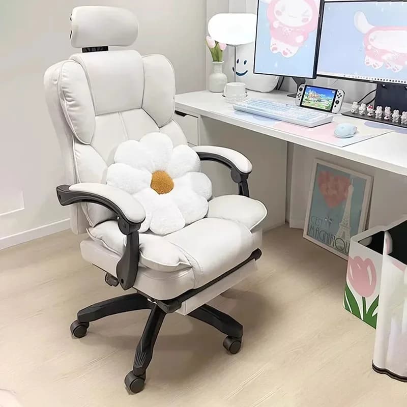 Sedie da gioco moderne in pelle Sedia da gioco pieghevole Rolling Relax Letto pieghevole nordico per adulti per mobili per dormire Ingresso