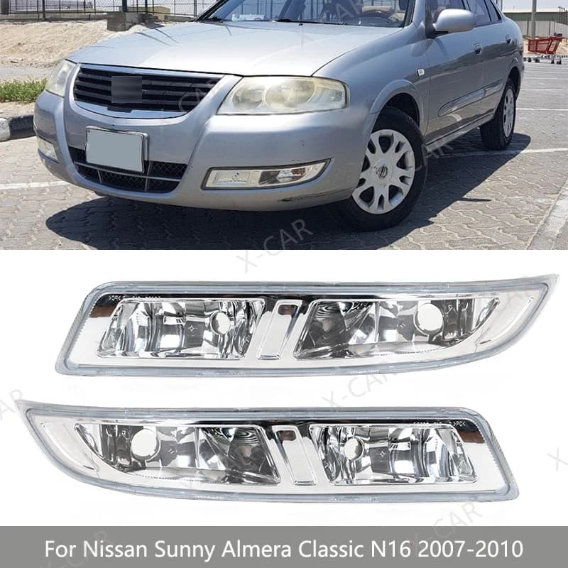 Per Nissan Sunny Almera Classic N16 2007 2008 2009 2010 Paraurti Anteriore Fendinebbia Fendinebbia