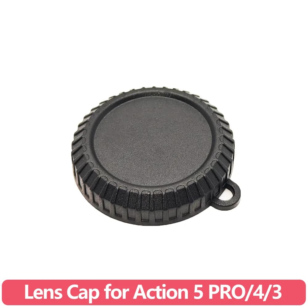 TPU Lens Protective Cover Cap for DJI Osmo Action 5 PRO/4/3, Anti-Scratch Anti-Dust Shockproof Camera Lens Cap Accessories