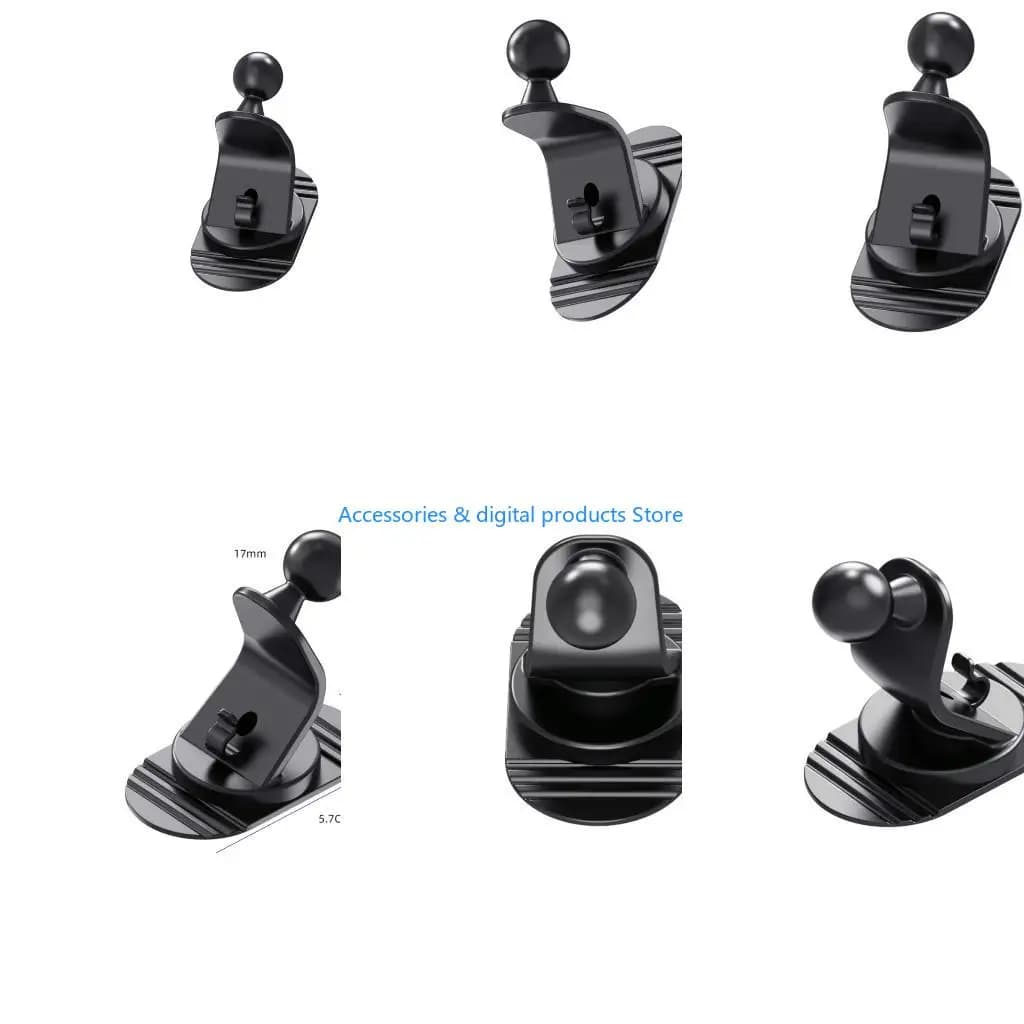77JD Adjustable 17mm Ball Head Mounting Base Adapter Suitable For Car Air Outlet Phone Stand Holder & Dashboard Camera Mount