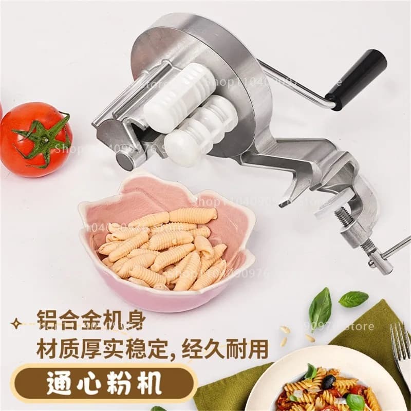 Macchina manuale per pasta, macchina per alimenti a base di canapa del Shaanxi del Nord, macchina per pasta a manovella, macchina per maccheroni