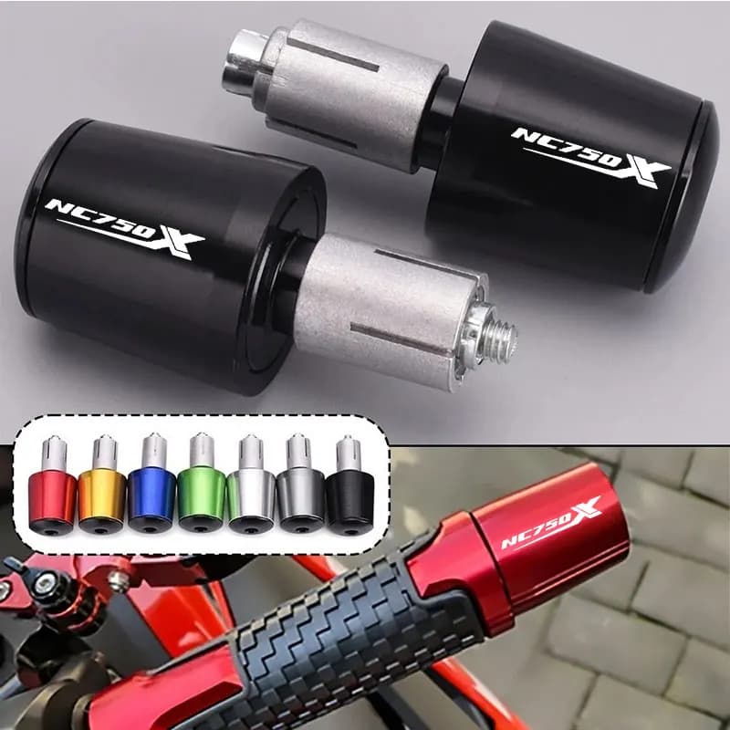 Motorcycle Handle Bar Ends Weight Handlebar Grips Cap Accessories For HONDA NC750X NC 750 X NC750 X 750X 2015-2024 2025
