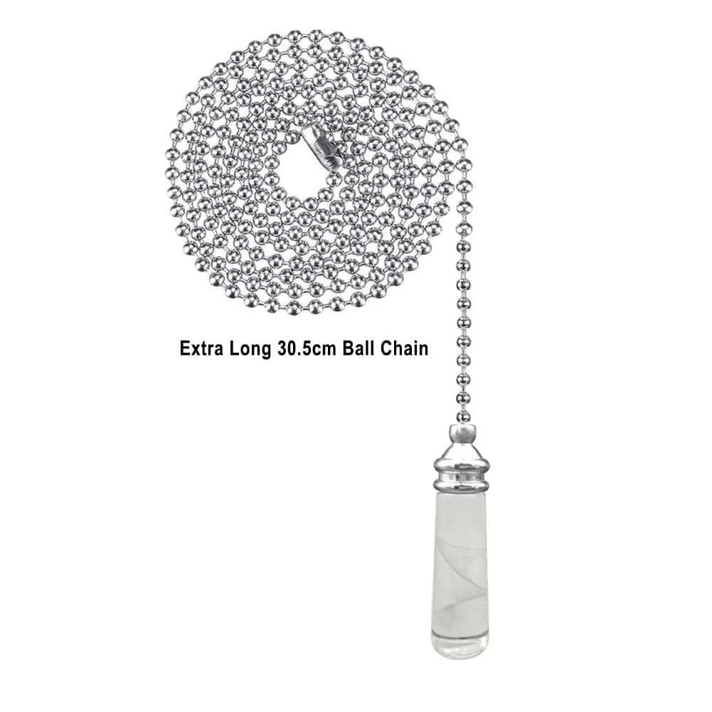 Crystal Pull Chain String For Ceiling Fan Light Switch Pull Chain Cord Handle For Bathroom Toilet Light Switch Chandelier Chain