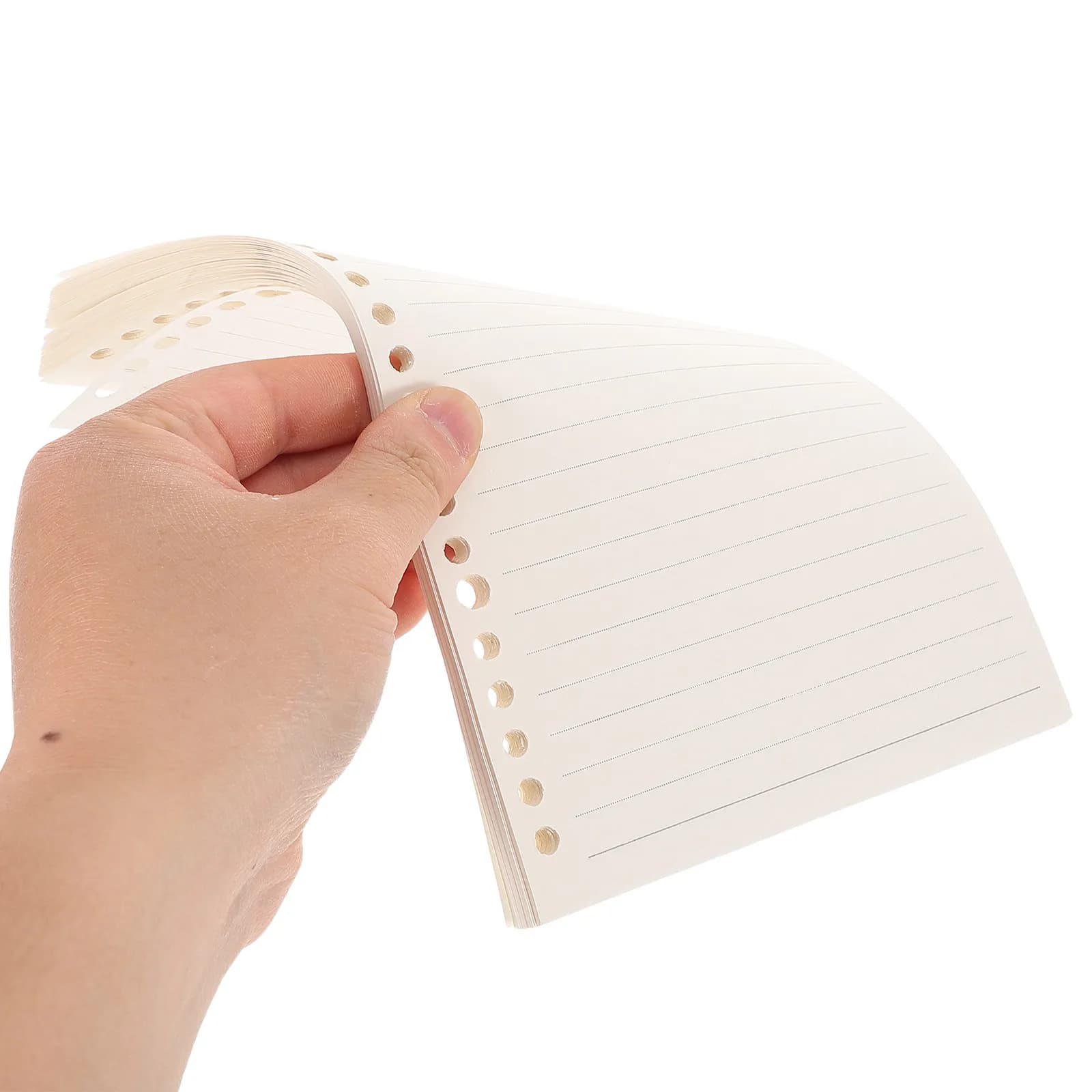 60 Fogli A5 a Griglia, Carta di Ricambio Spessa 120gsm, Scrittura Fluida Senza Sbavature, Fogli Sciolti per Raccoglitori, Quaderni, Diari, Planner