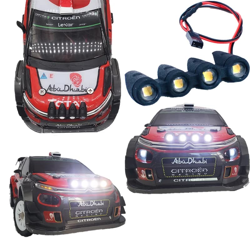 Per 1/14 mjxrc 14303 HYPER GO MJX Simulazione Barca Luce Faretto Auto di Controllo Remoto Fuoristrada Ad Alta Velocità RC Auto Camion