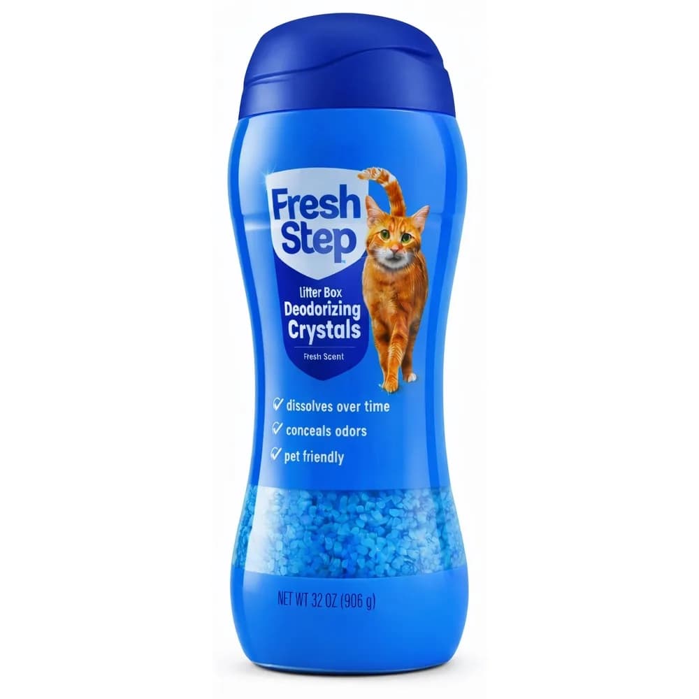 Fresh Scent Cat Litter Deodorizer Long Lasting Odor Control Scent Boosting Crystals for Cat Litter Box 32oz 32 Ounce Bulk Supply